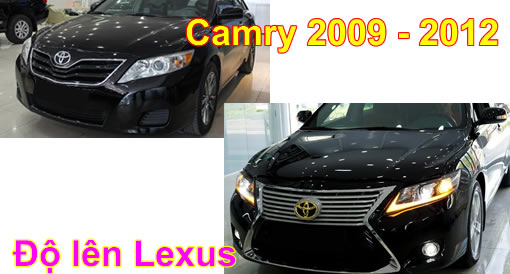 do-nang-cap-oto_camry-2009-2011-len-lexus-1