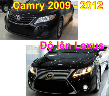 do-nang-cap-oto_camry-2009-2011-len-lexus-a