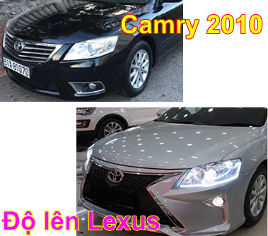 do-nang-cap-oto_camry-2010-vn-len-lexus-1a