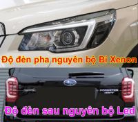 Độ đèn pha trước + Độ đèn sau lưng hậu Subaru Forester nguyên bộ