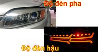 Combo Độ đèn Audi Q7, Độ đèn pha bi xenon + đèn led đèn hậu sau Audi Q7