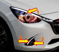 Độ đèn bi gầm + led mí mica + leb gầm cản mazda 6, độ đèn mazda 6 siêu đẹp