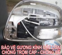 Bảo vệ gương kch kính chiếu hậu ôtô, chống trộm gương kính ôtô, Bảo vệ kính kch ôtô loại xịn