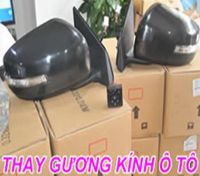 Gương ô tô, gương chiếu hậu ôtô, kính chiếu hậu ôtô, kch ôtô, thay + sửa gương chiếu hậu ôtô Vip