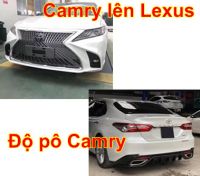 Độ nâng cấp camry lên lexus, ôp cản trước sau camry, độ nâng cấp toyota camry 19-20 lên lexus