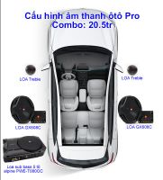 Combo Gói Độ Âm Thanh ôtô CAO CẤP