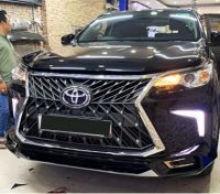 Body toyota fotuner lên lexus 19-20, độ nâng cấp Body kit toyota fotuner lên lexus, fotuner lên lexus siêu đẹp